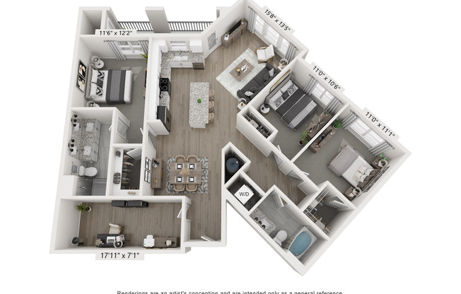 3 beds, 2 baths, 1,664 sqft, $2,850