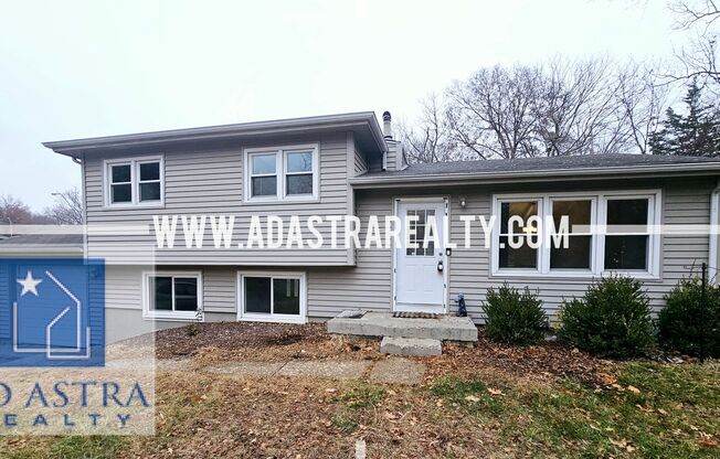Open 3 Bed 2 Bath Home KCMO!!-Available in JUNE!!
