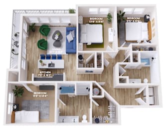 3 beds, 2 baths, 1,383 sqft, $2,965