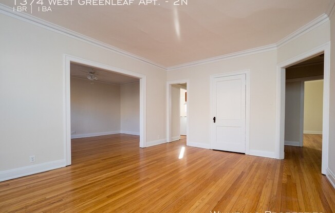 1374 West Greenleaf Apt.