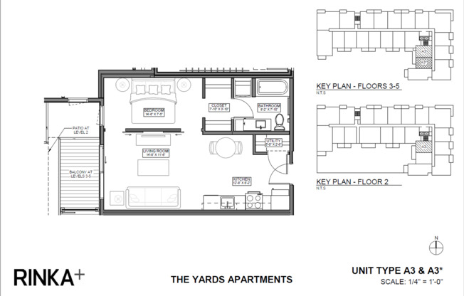 Studio, 1 bath, 573 sqft, $1,470, Unit 519