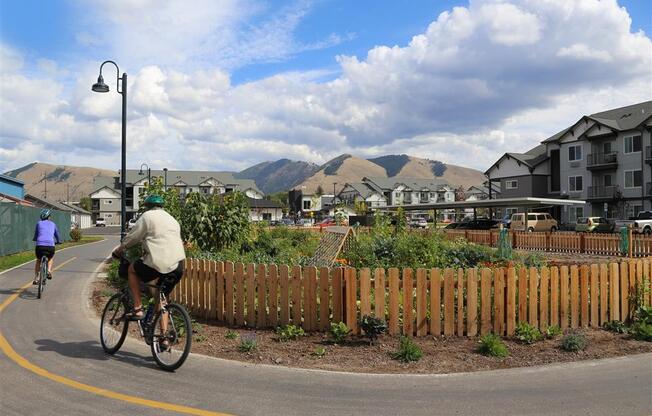 Bike Trail at Corso Apartments, Missoula, MT, 59801