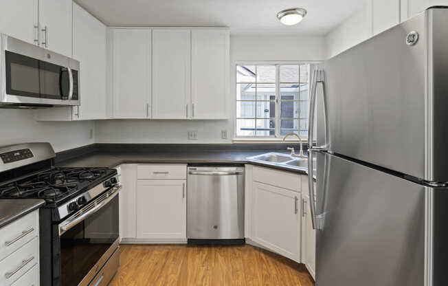 Kitchen with Stainless Steel Appliances