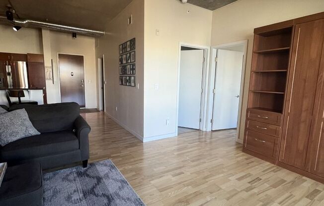 Available May 10th, 2025-Beautiful and Spacious One Bedroom Furnished Condo in the Peloton 12 month lease