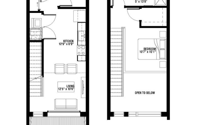 1 bed, 1.5 baths, 753 sqft, $1,800, Unit 220