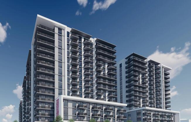 6,400 sq ft of on-site retail adds everyday convenience at Modera Aventura in Miami, FL.