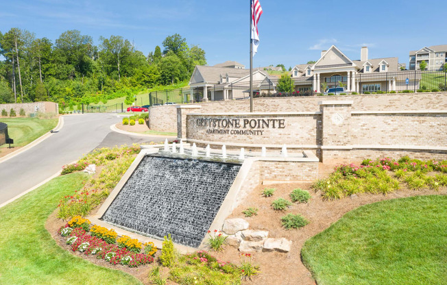 Gated entrance at Greystone Pointe, Knoxville, 37932