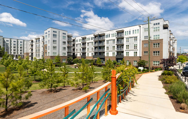 our apartments showcase a beautiful lobby  at Abberly Noda Vista Apartment Homes, Charlotte, North Carolina