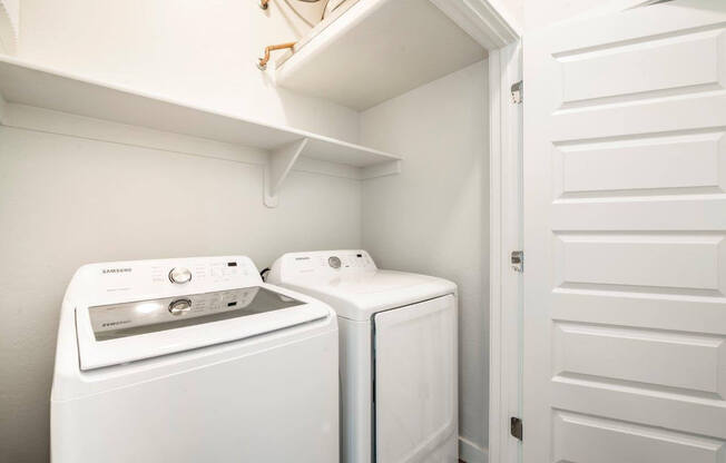 Model laundry room