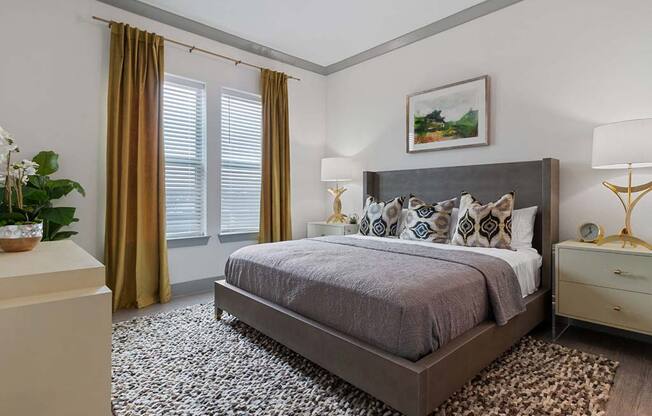 Bedroom with comfy bed 2 at Reveal Skyline  at La Cantera, Texas, 78256