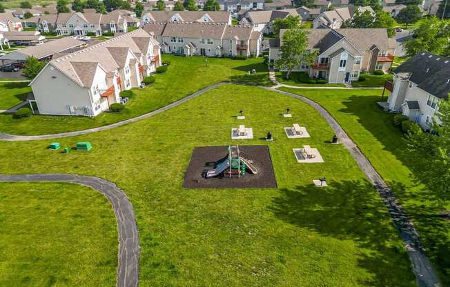 Aerial View of Reserve at Moonlight