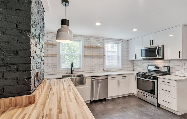 Completely Renovated Two Bedroom One Bath Home Available in Upper Lawrenceville!