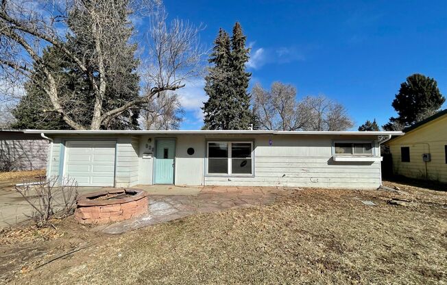 Charming 3 Bed 1 Bath Home Near CSU!