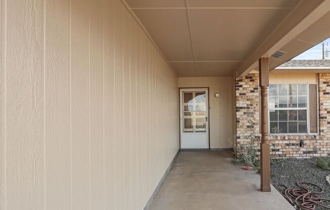 Beautiful brick home in the Vista Del Sol subdivision.