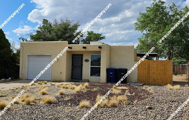 Nice 3 Bedroom, 2 Bathroom and 1,120 Sq Ft. Home Great Location in NE Heights.