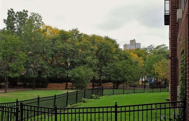 Courtyard in the Fall