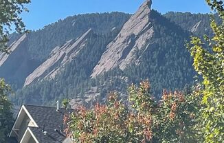 Spacious and Bright Boulder Apartment with Flatirons Views