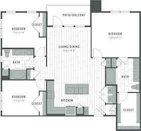 3 beds, 2 baths, 1,427 sqft, $2,515