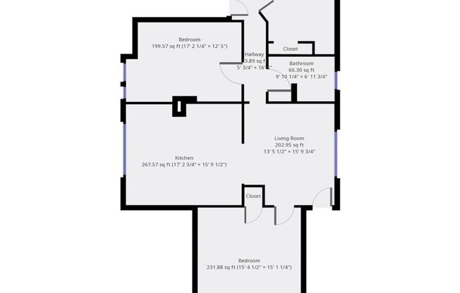 3 beds, 1 bath, 1,011 sqft, $2,500, Unit 19 Woodland St. - 3rd Fl