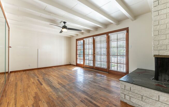 Historic Neighborhood + Utilities Included | 3BR with Backyard Oasis and Detached casita