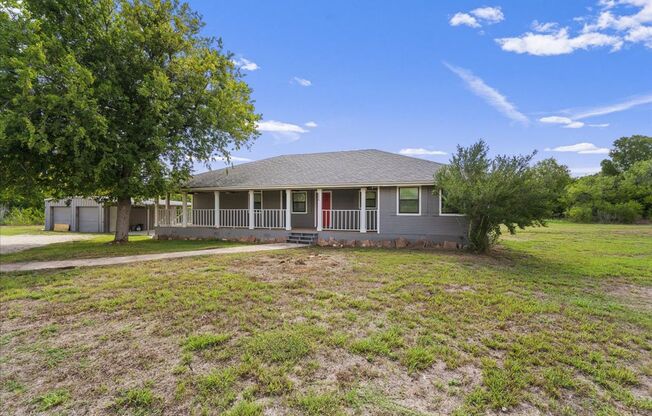 Great 3-Bedroom Home on Nearly 4 Acres For Lease