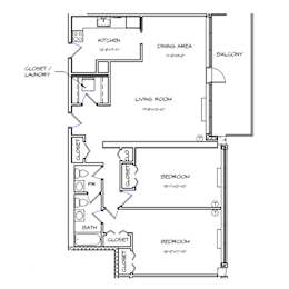 2 beds, 1.5 baths, 1,146 sqft, $2,729