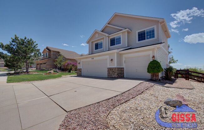 Beautiful large home with view of Pikes Peak in D-20 available now!