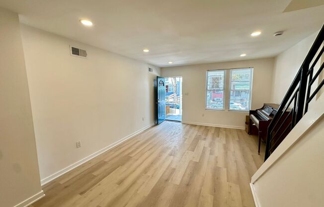 Fully renovated, bright, and spacious 3-bedroom, 1.5-bath home in an amazing location.