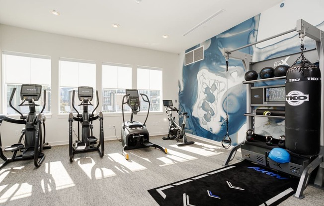 Cardio Machines In Gym at Whetstone Flats, Nashville, 37211
