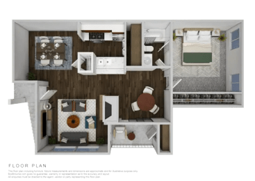 1 bed, 1 bath, 783 sqft, $1,369