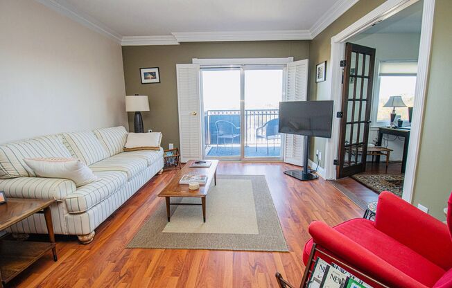 Fully Furnished 2 Bedroom, 2 Bath with Office Space at The Hermitage - Available NOW!