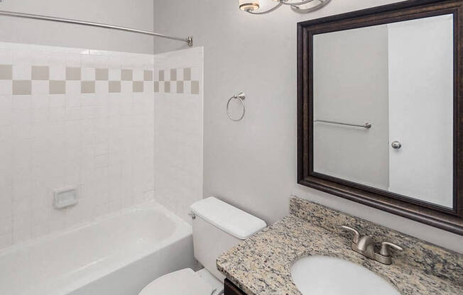 nice bathroom at Madison Heights MI apartments