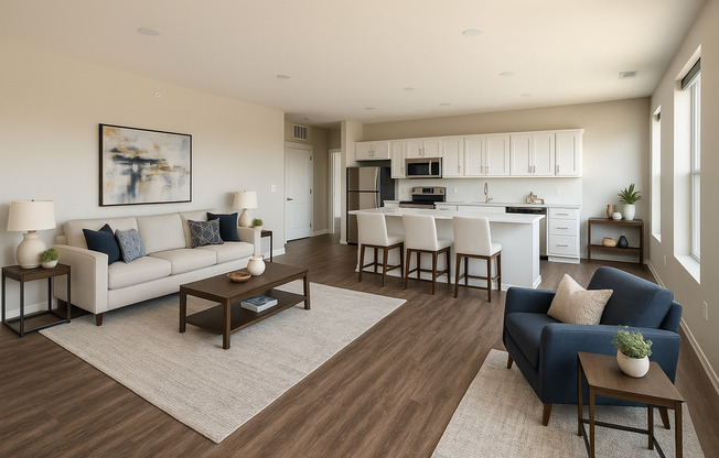 2 beds, 2 baths, 957 sqft, $1,725, Unit 417 - B1120 Corner Unit