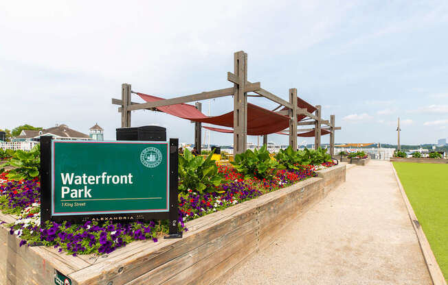 Waterfront Park near Mason Hall Apartments in Alexandria, VA