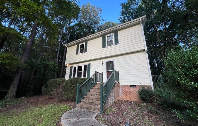 **OFFERING WAIVED APPLICATION FEES & $150 MOVE IN PROMOTION** Newly Renovated 3BD, 2.5BA North Raleigh Home on a Private Lot in a Prime Location Near Shopping, Dining, and Walking Trails