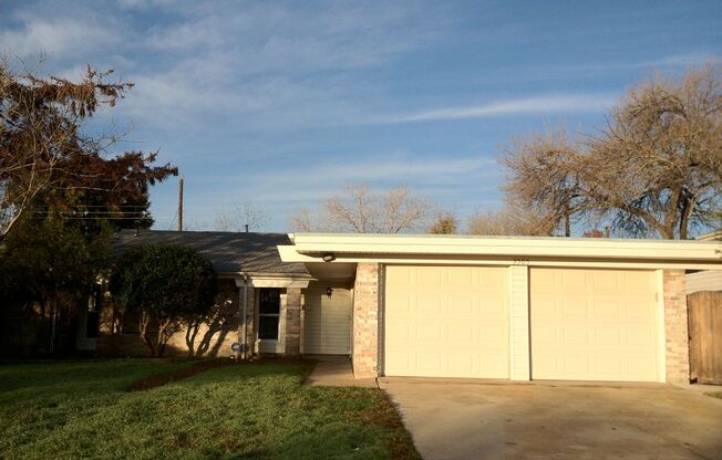 3 Bed, 2 Bath. Hardwood floors, quartz countertops, stainless steel appliances.