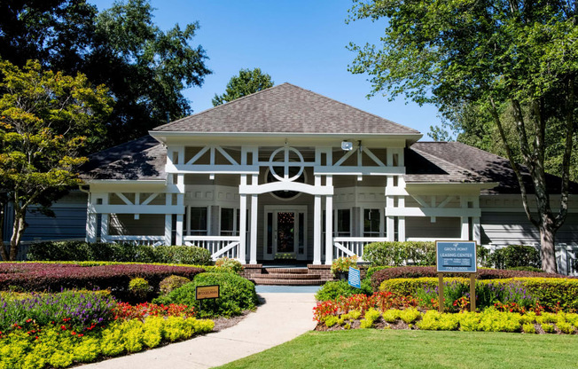 Exterior of Leasing Office at Grove Point, Norcross, 30093