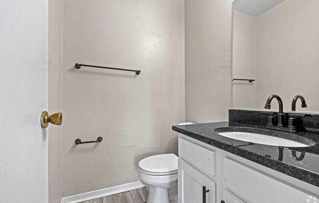 Bathroom With Bathtub at Bayville Apartments, Virginia Beach, VA, 23455