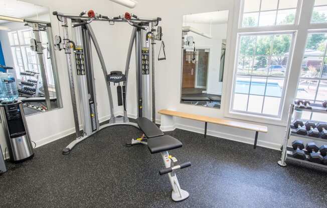Fitness Center at Norhardt Apartments in Brookfield, WI