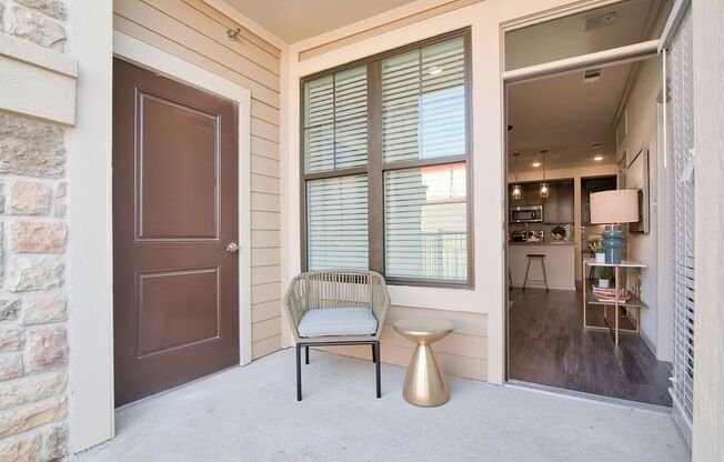 Balcony And Patio at Seville at Clay Crossing, Katy, TX, 77449