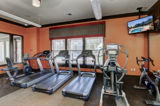 Exercise Room at Berkshire Aspen Grove Apartments, Littleton, CO 80120