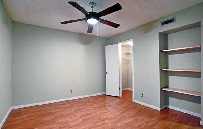 hardwood floors in bedroom