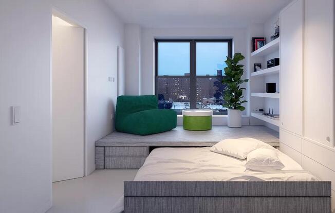 Studio, 1 bath, $3,325, Unit 1109