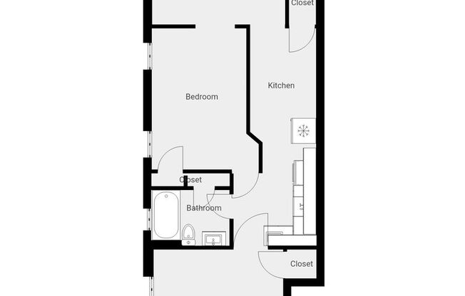 2 beds, 1 bath, $975