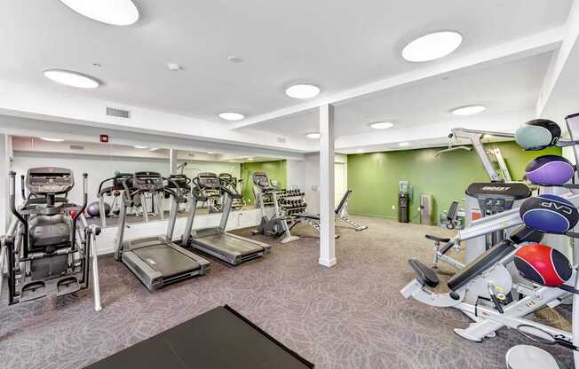 gym at Parc One, Santee, 92071