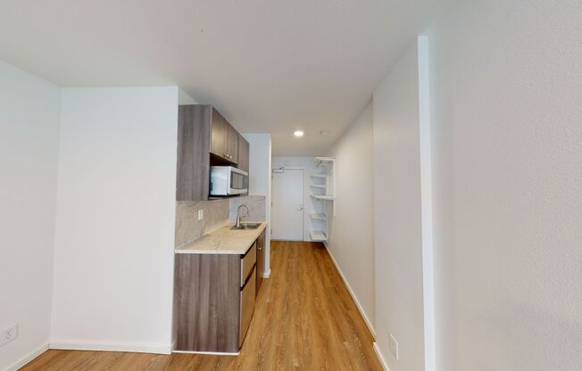 Studio, 1 bath, 186 sqft, $1,445, Unit 410