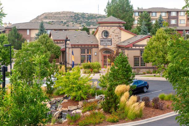 Exterior View at Echo Ridge Apartments, Colorado, 80108