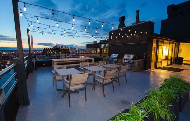 Outdoor sitting area