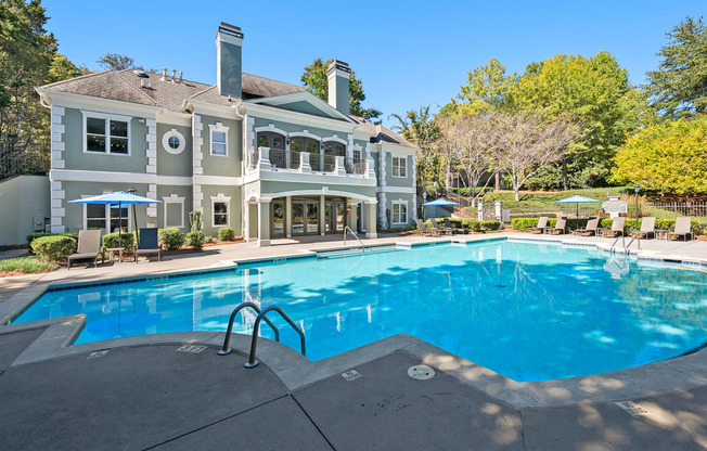 Large pool  located at St. Andrews Apartments in Johns Creek, GA 30022