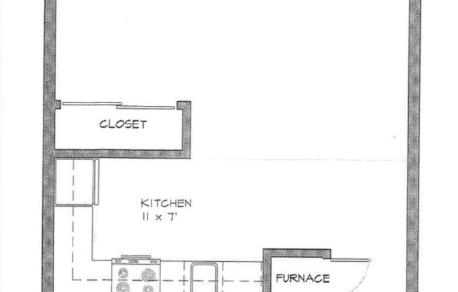 Studio, 1 bath, 498 sqft, $910